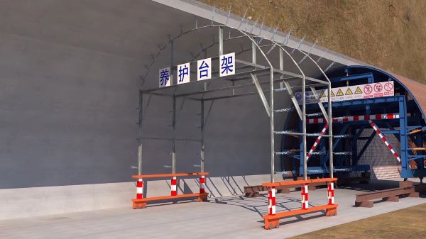 大悟县隧道施工动画制作公司 - 隧道施工工艺和施工方法 - 隧道施工汇报动画视频 - bim 工程施工动画